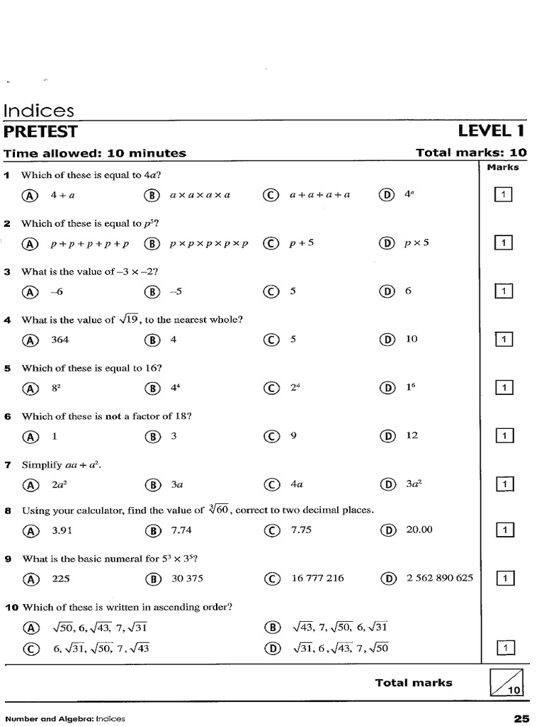 Indices | PDF
