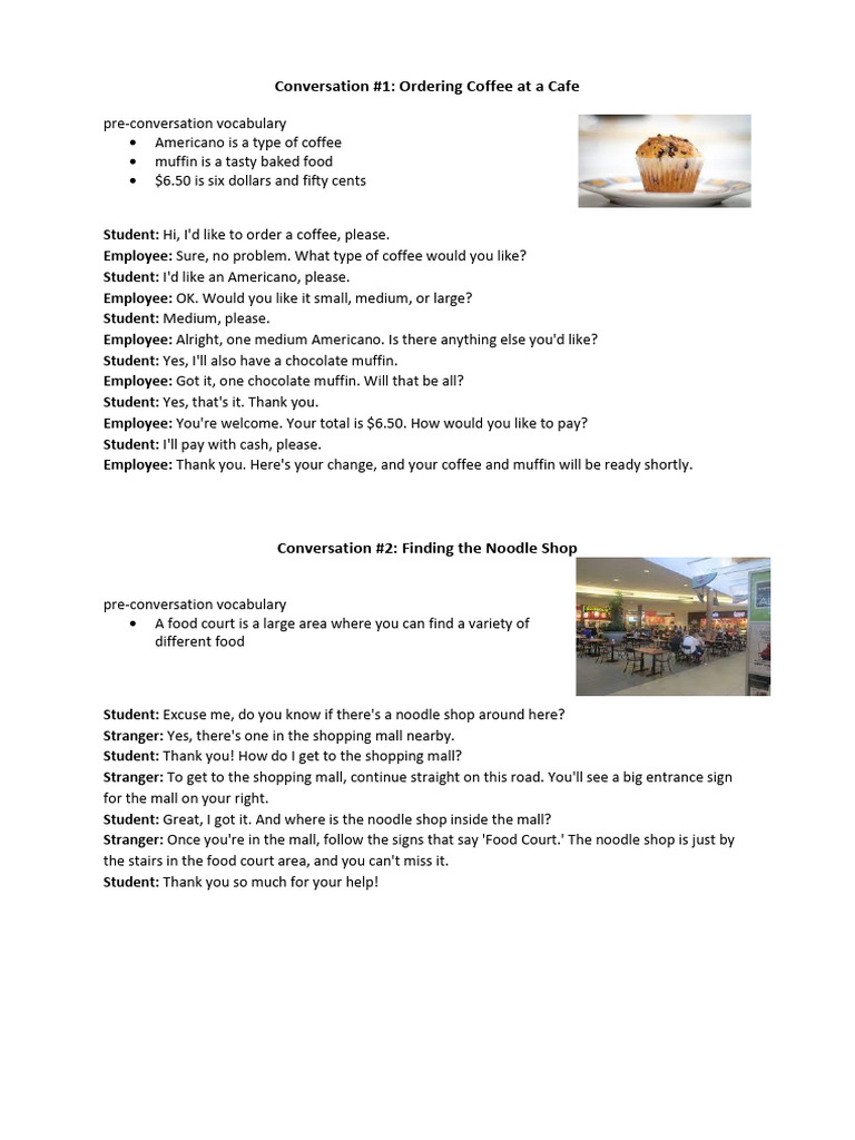 Conversations | PDF