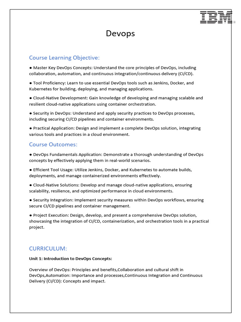 Dev Ops Intro | PDF