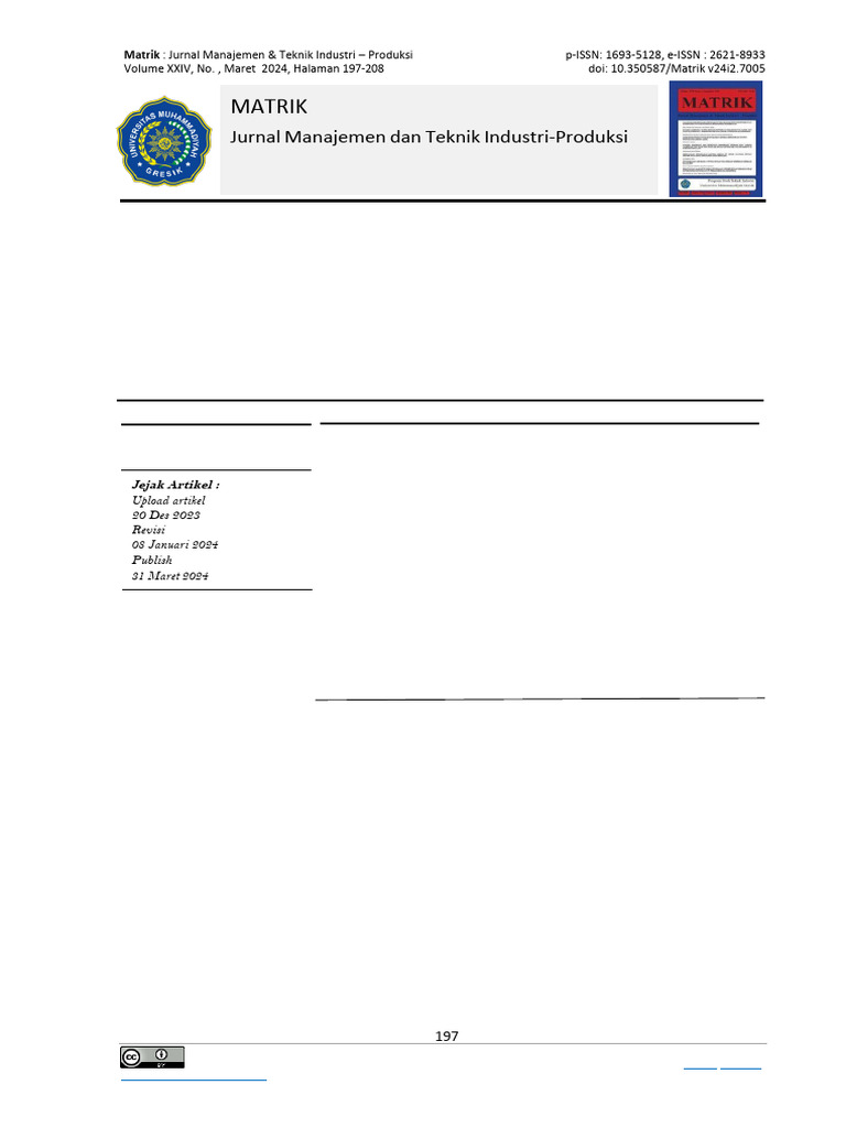 Matrik | PDF