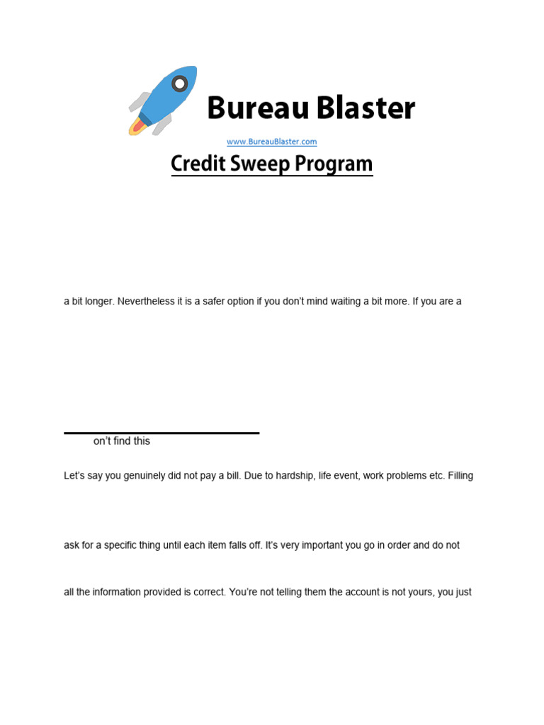 Credit Sweep 6.22.19 | PDF | Lawsuit | Identity Theft