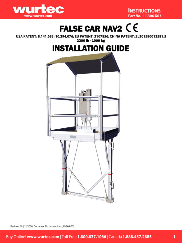 Wurtec NAV2 False Car Installation Guide | PDF