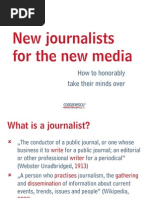 Download New Journalists for the New Media by Iulian Comanescu SN7805431 doc pdf