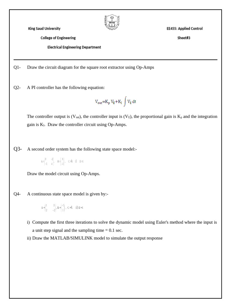 Sheet 3 | PDF