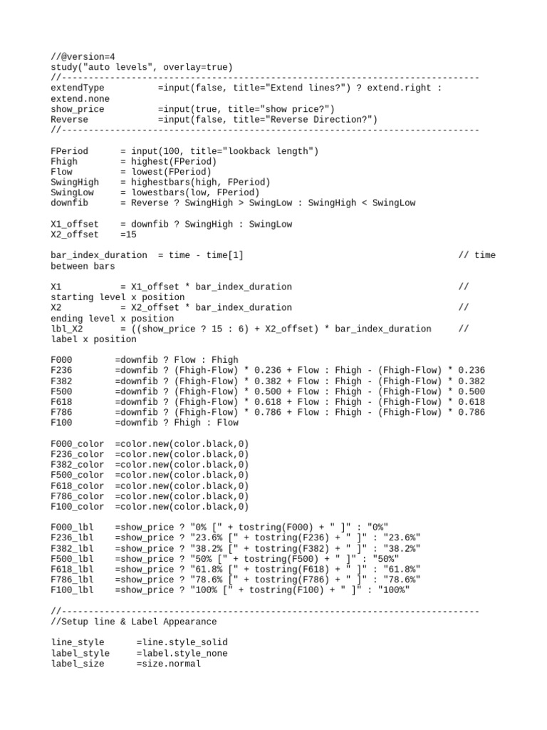 01 Day Auto Levels | PDF | Computers
