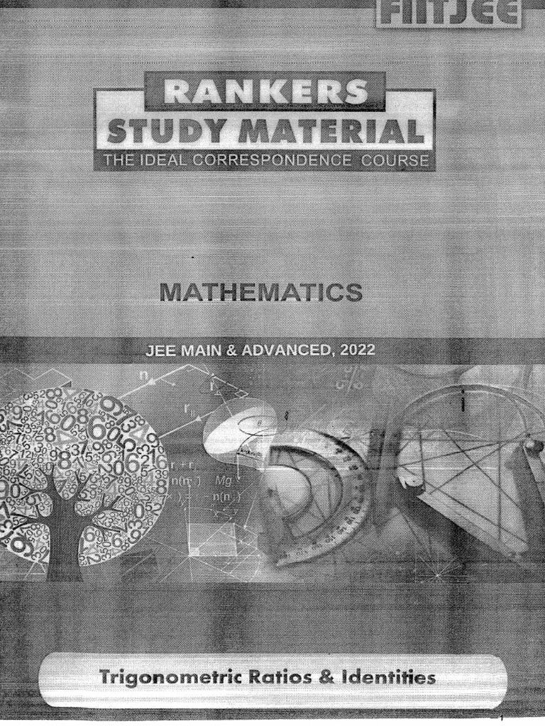 Trigonometric Ratios _ Identities PDF