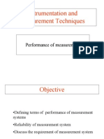 ion Performance of Measurement