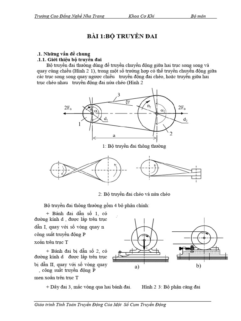 Tinh Toan Cum Truyen Dong | PDF