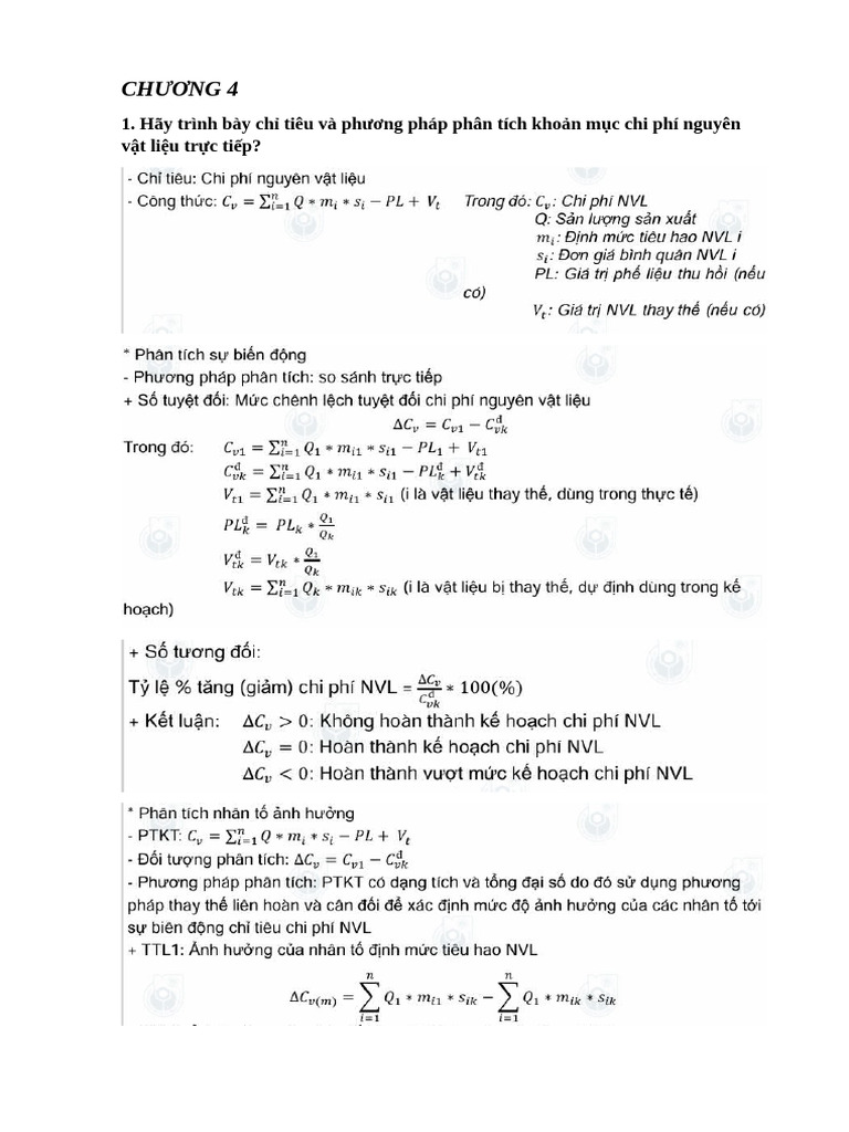 Công TH C PTKD | PDF