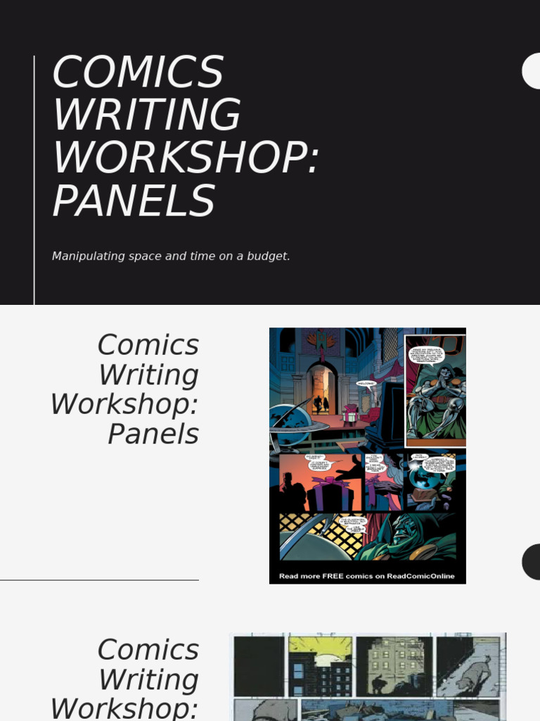 Comics Writing - Layout and Panels | PDF