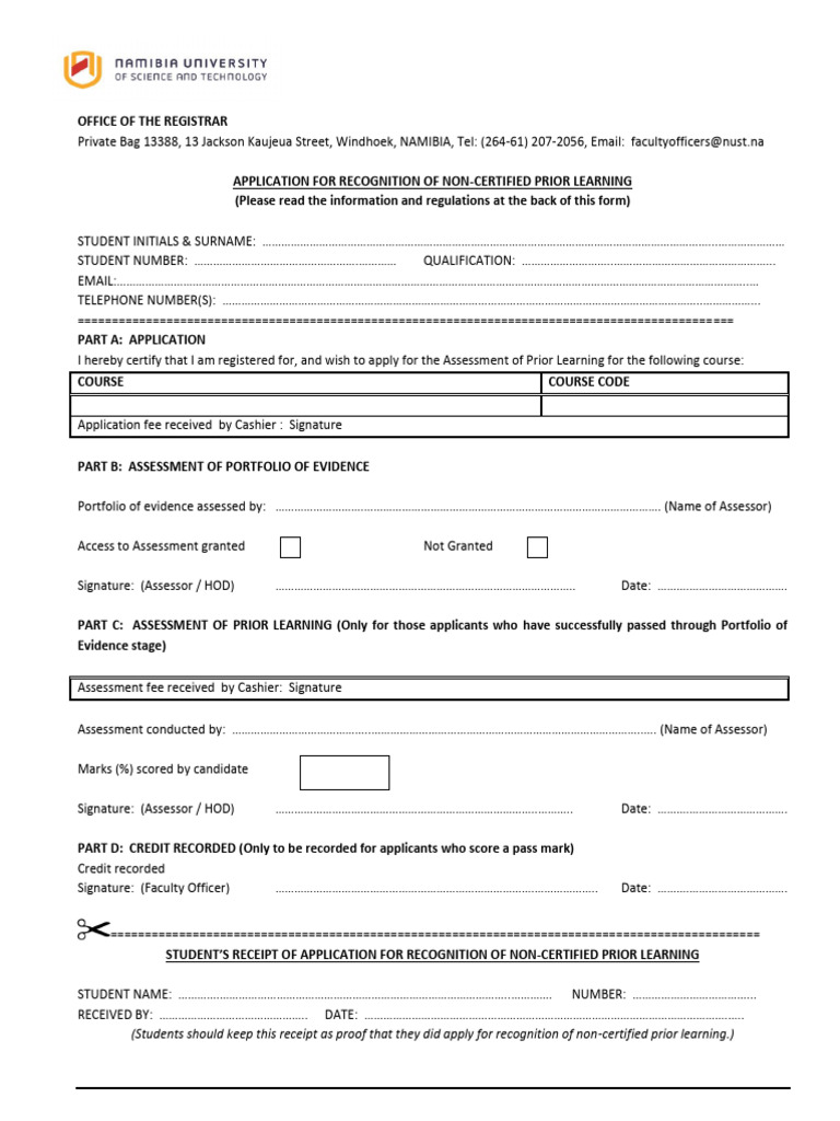 Recognition of prior learning pdf