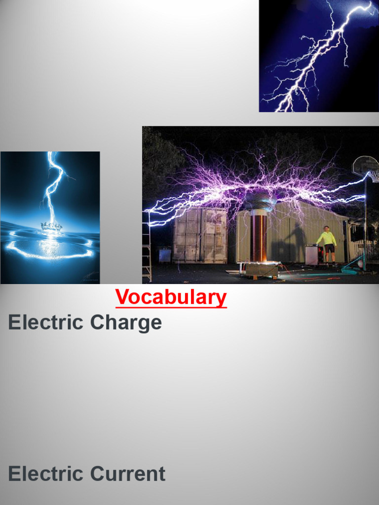 Electricity Intro | PDF