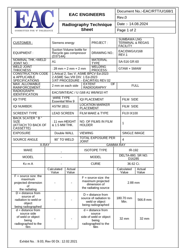 02.technique Sheet - A1 | PDF