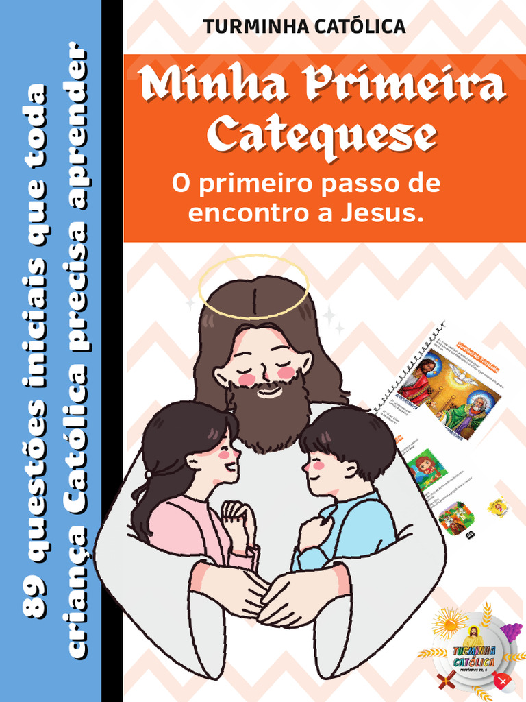 Material+01+ +livro +001+Minha+Primeira+Catequese+Pt+1+e+Pt2 | PDF