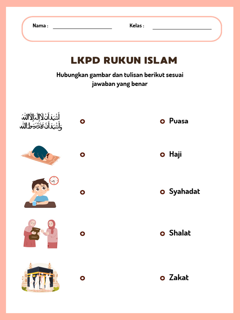 Lkpd Rukun Islam 1 Pdf
