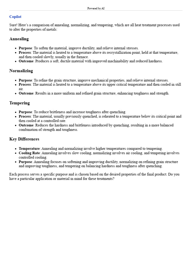 Metal Heat Treatment Explained | PDF | Technology & Engineering