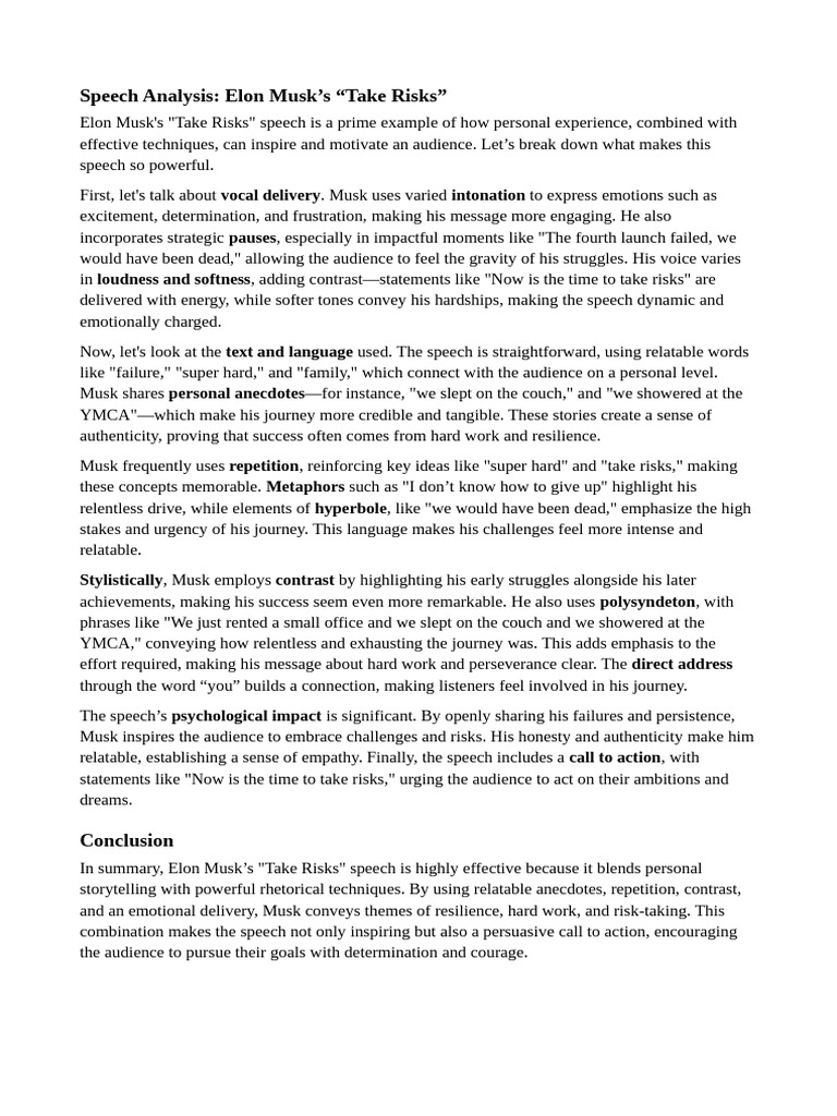 Speech Analysis | PDF