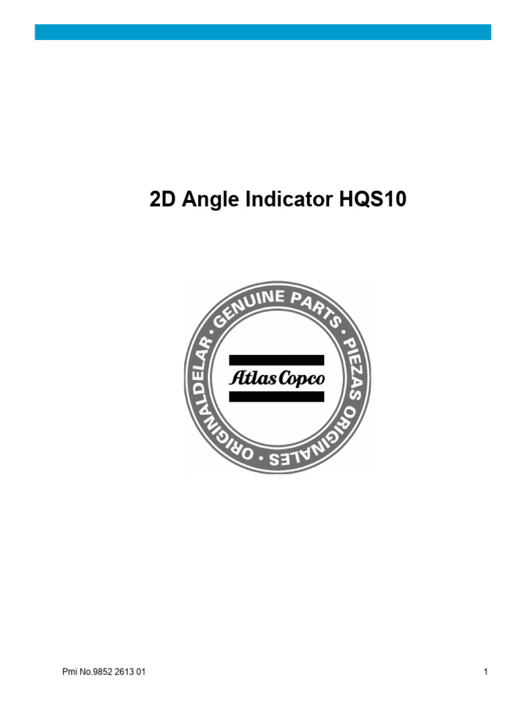 PowerROC 2D ANGLE INDICATOR EN | PDF