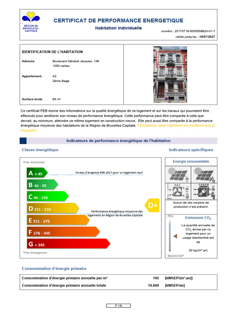 Annex 2 - PEB Certificate | PDF