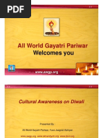 Cultural Awareness On Diwali