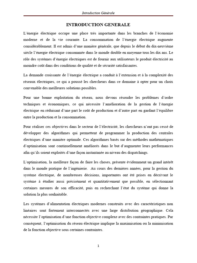 Introduction Generale | PDF