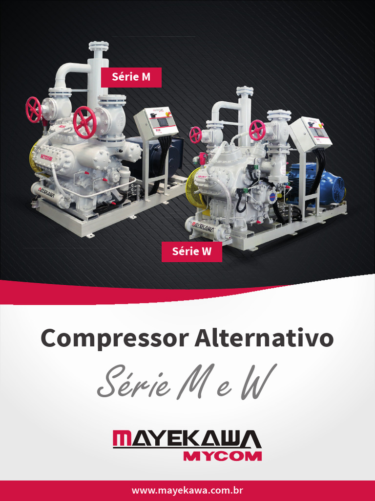 Compressor Alternativo Serie M e W 1 | PDF
