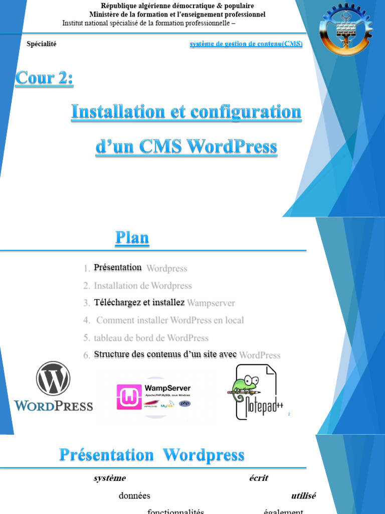 Cour Cms 2 Wordpress | PDF