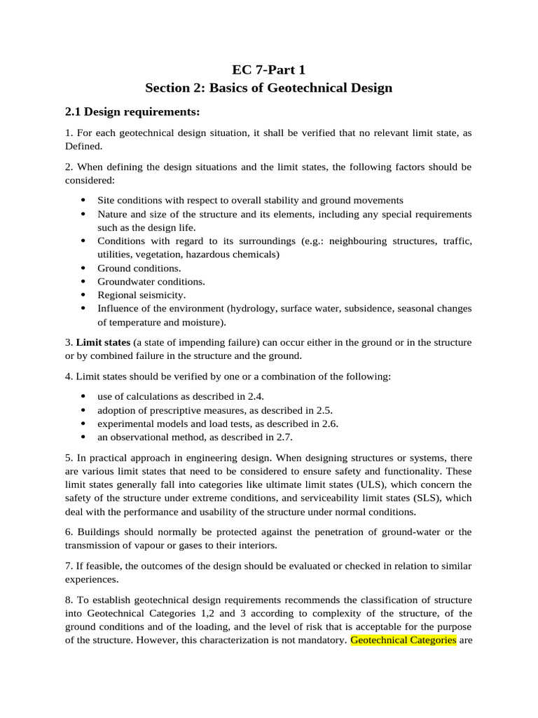 EC7-Part 1 | PDF
