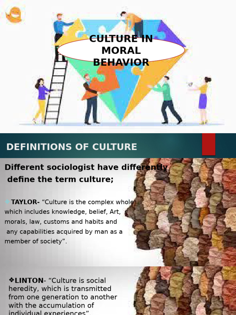 Report of Culture in Moral Behavior | PDF