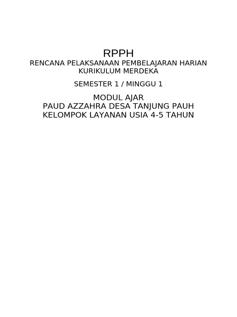RPPH | PDF