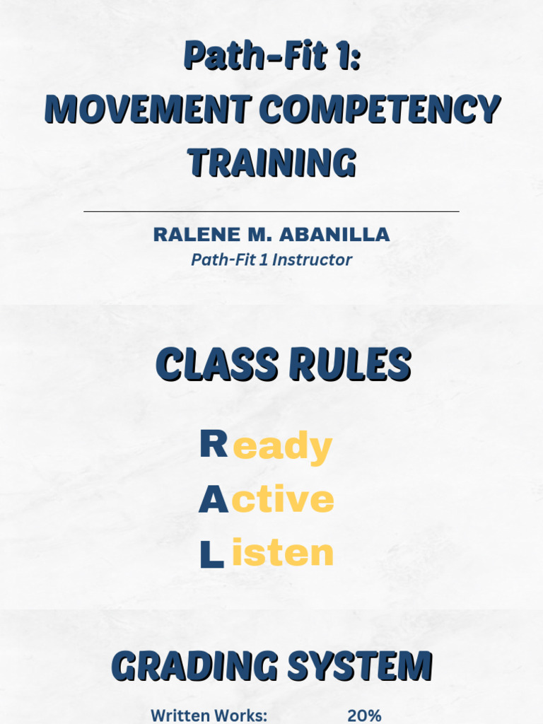 Path20fit20120ppt20lesson201 3 Pdf Physical Education Physical