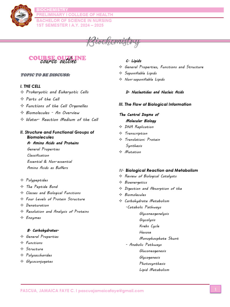 Biochem | PDF