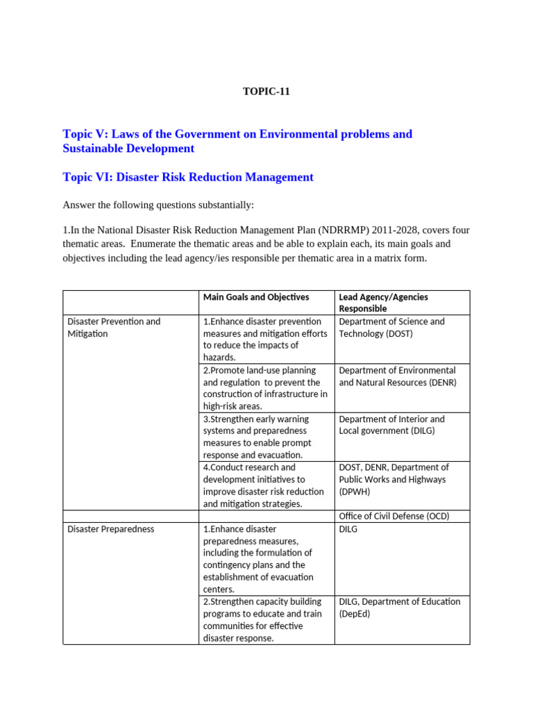 Topic 11 | PDF