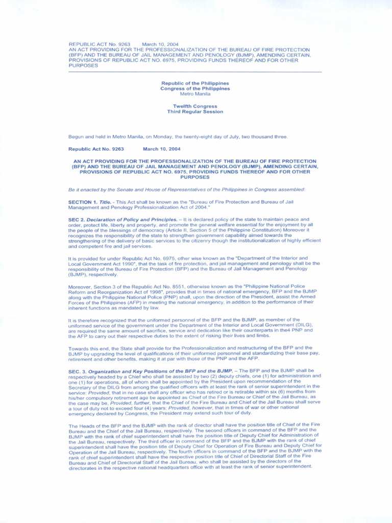 Ra 9263 | PDF