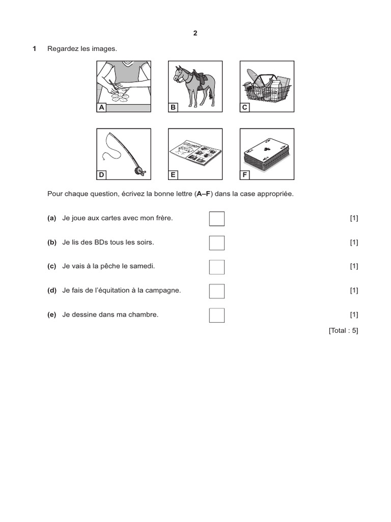 Reading Practice Paper | PDF