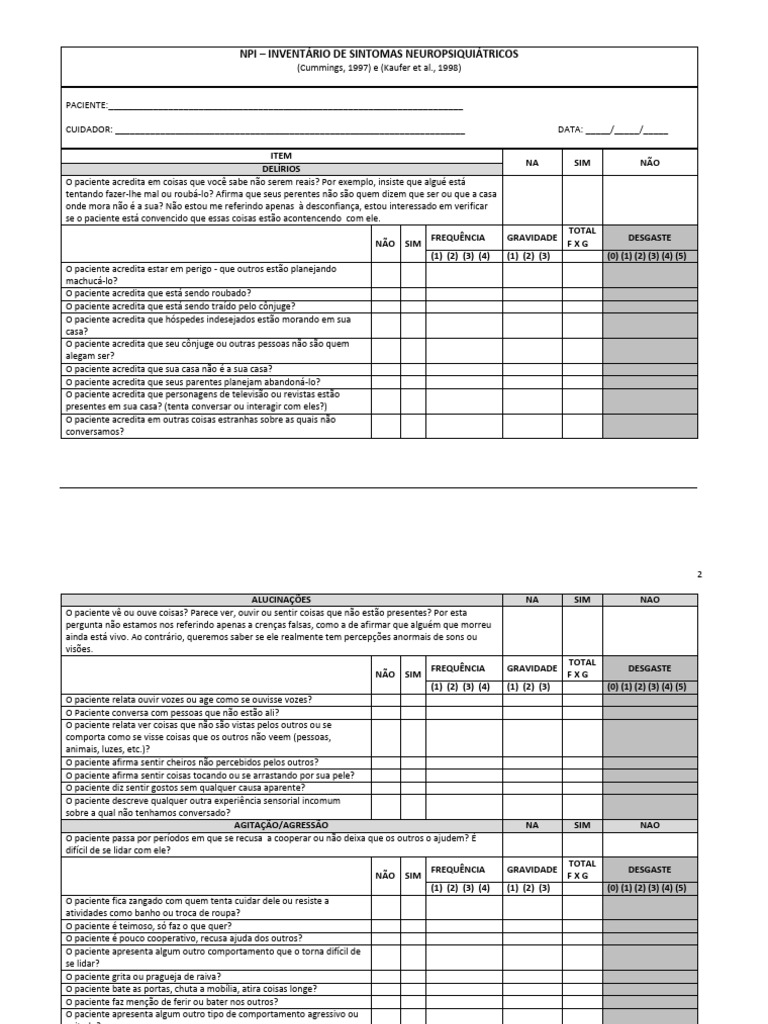 70de3 Npi Escala Formatada | PDF