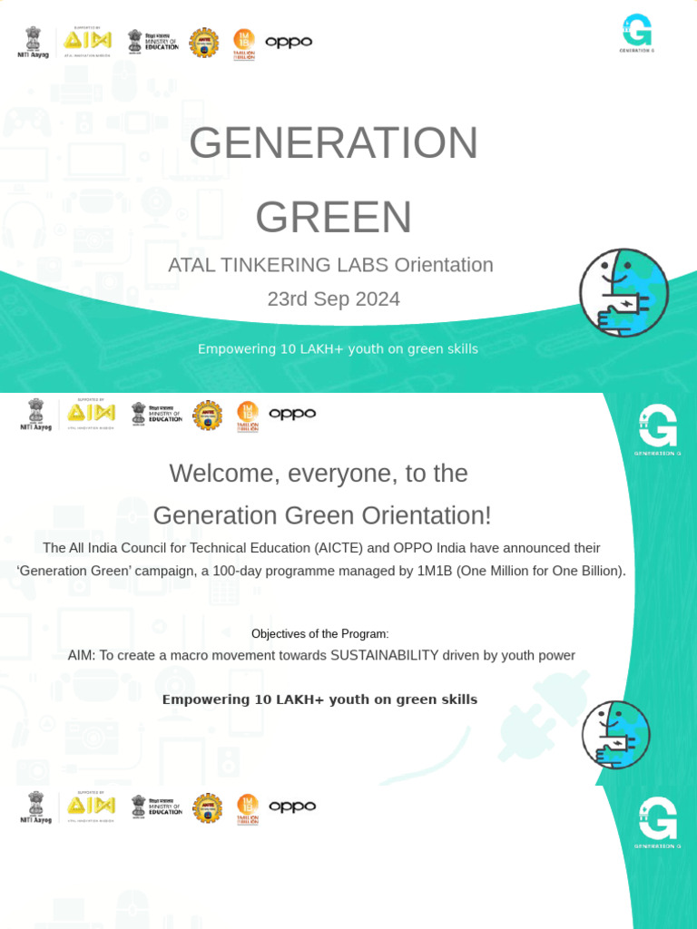 ATal Innovation Lab - Generation Green | PDF