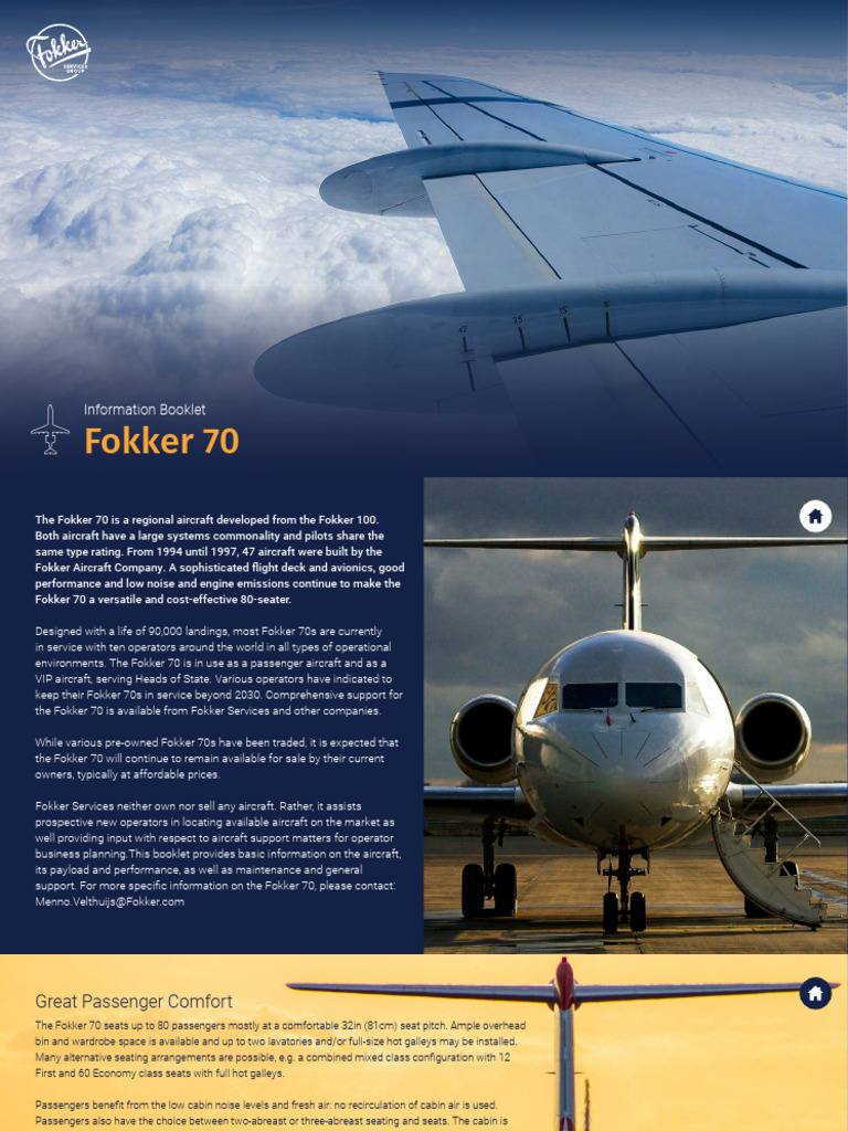 FSG Fokker 70 | PDF