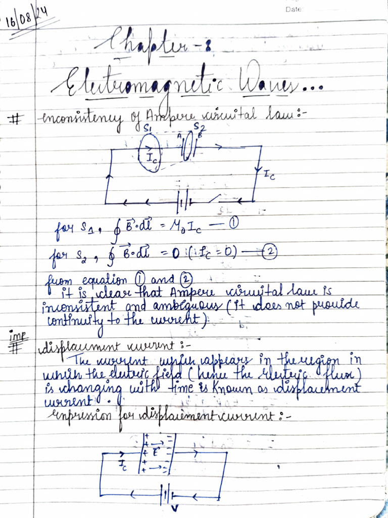 Em Waves Class 12 Phy | PDF