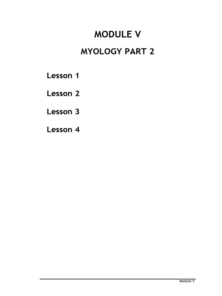 Module V | PDF