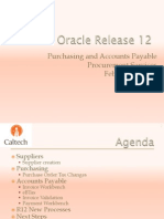 Procurement_ Oracle R12 AP-PO Changes Overview