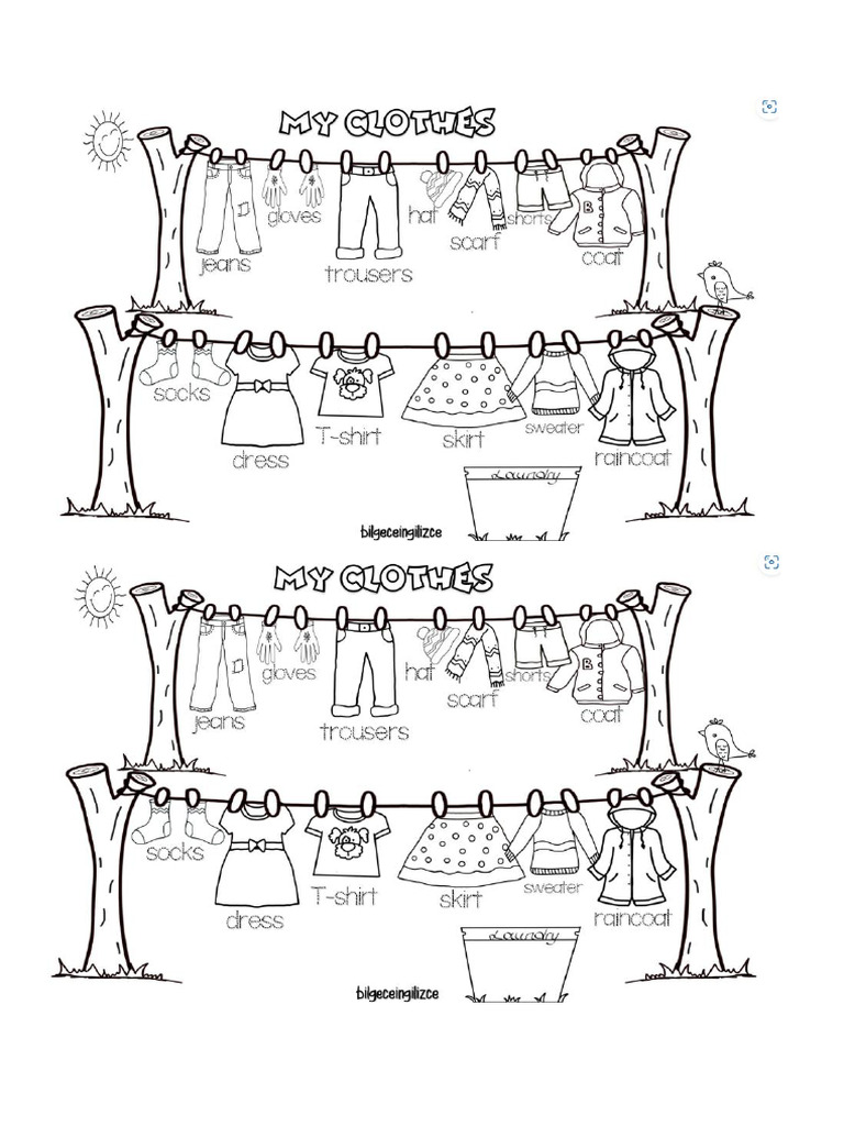 Clothes for kids pdf