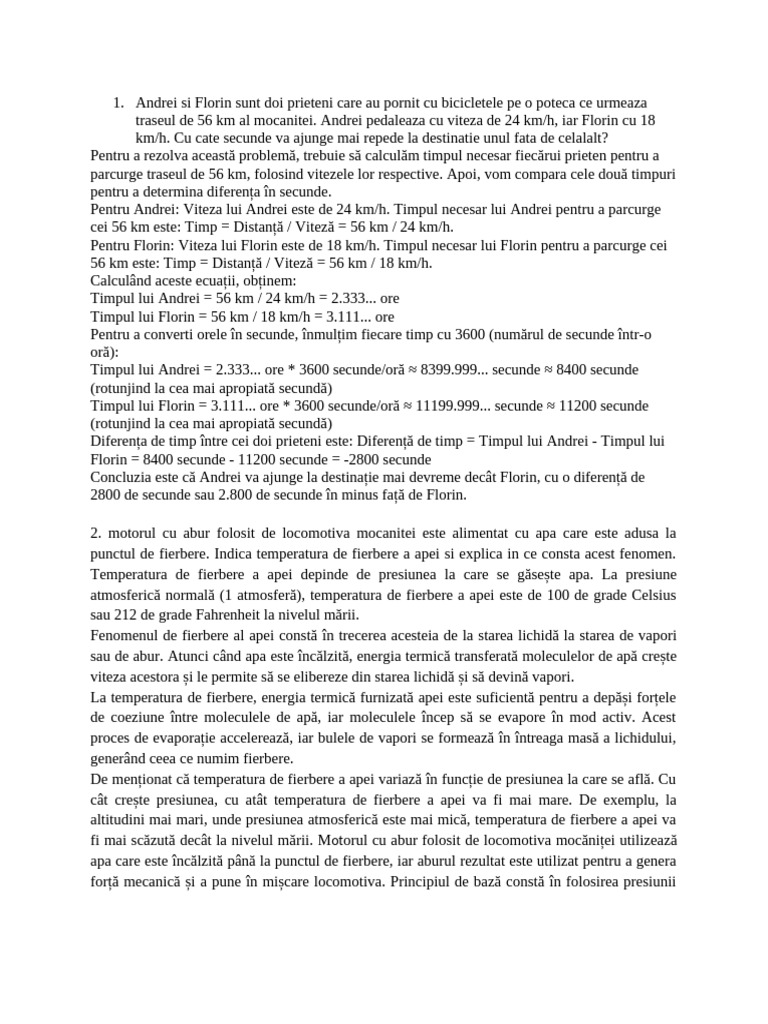 Probleme rezolvate pdf