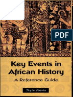 Key Events in African History- A Reference Guide by Toyin Falola