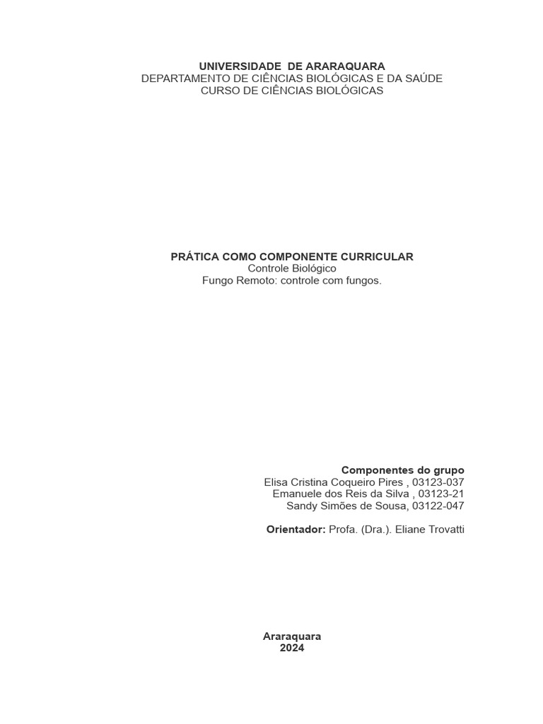 Projeto de ensino oficial pdf controle biol gico de pragas