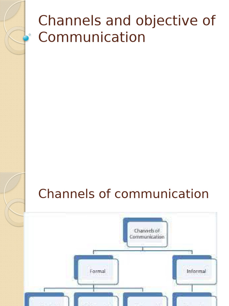Types and Objectives of Communication | PDF | Communication | Hierarchy