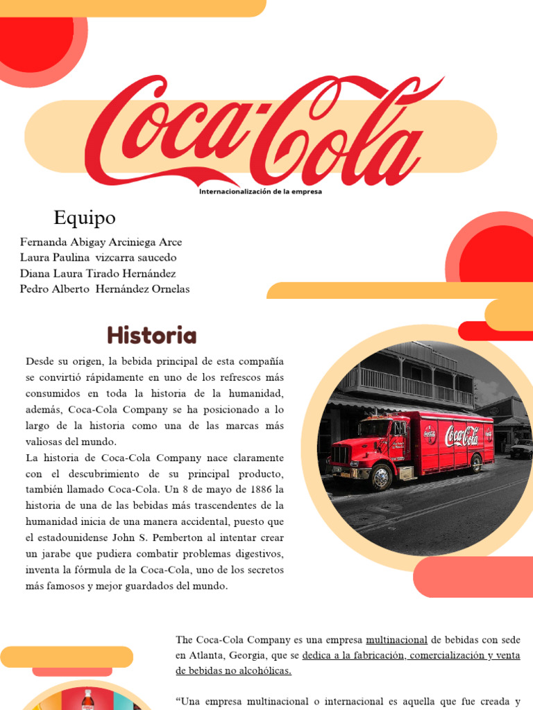 Coca Cola Compañy | PDF | Coca Cola | Ciencias sociales