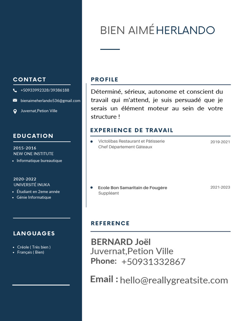 Blue Simple Professional CV Resume - 20241015 - 153829 - 0000 | PDF