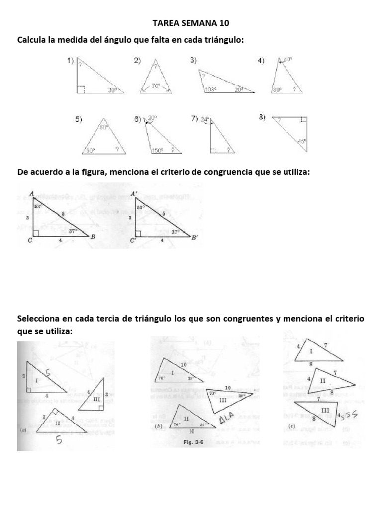 Tarea Semana 10 1º | PDF