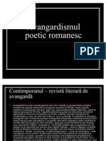 Avangardismul Poetic Romanesc - Copie - Copie